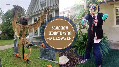 10+ Halloween Scarecrow Decorations for Fright and Fun