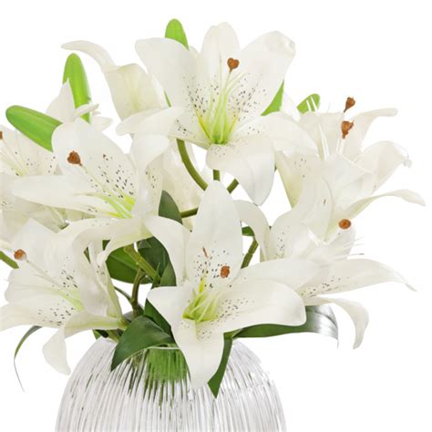 White Tiger Lily Arrangement