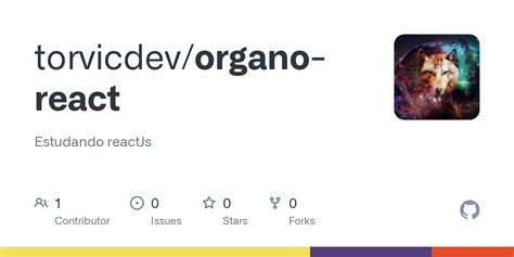 GitHub Torvicdev Organo React Estudando ReactJs