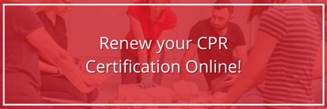 Online Cpr Certification Renewal