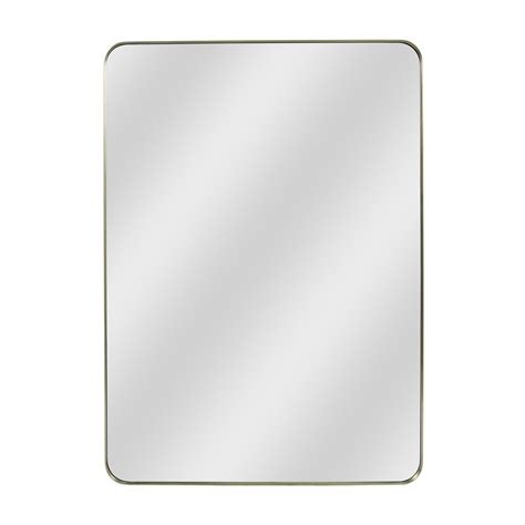 Espejo Rectangular Galm Gold Oro INSPIRE 70 X 50 Cm Leroy Merlin