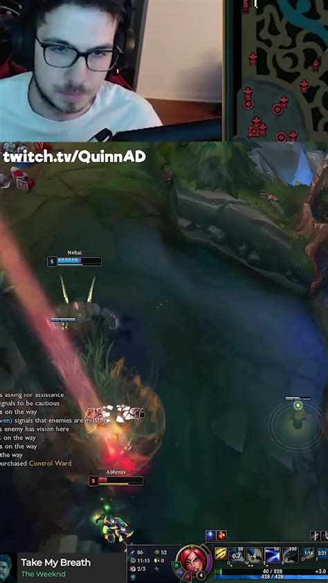 Rank 1 Quinn 1 Hp Outplay Quinnad League Of Legends Youtube