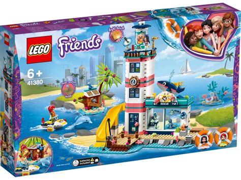lego friends sommer  leuchtturm und unterwasserwelt zusammengebaut
