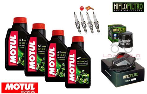 Kit Tagliando Olio Motul Filtri E Candele Yamaha Yzf R