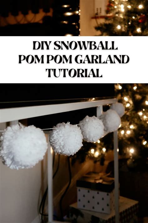 How to make snowball pom poms | Pom pom tutorial, How to make a pom pom ...