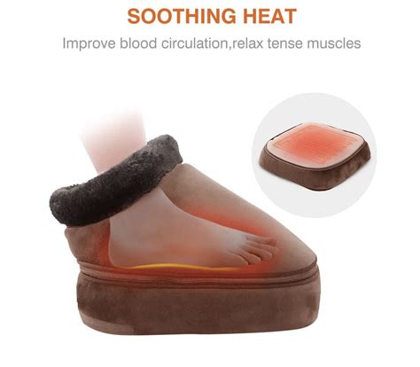 Snailax 2 In 1 Shiatsu Foot And Back Massager With Heat Ebay