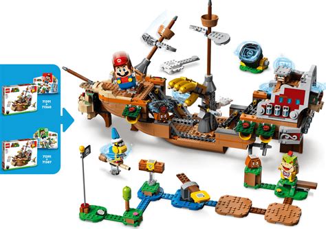 LEGO Super Mario 71391 Bowser’s Airship Expansion Set - Imagine That Toys