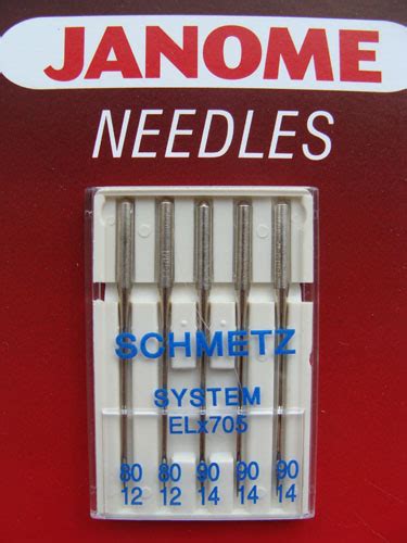 Elx705 Serger Needles Assorted 5 Per Packet Nova Sewing Centre