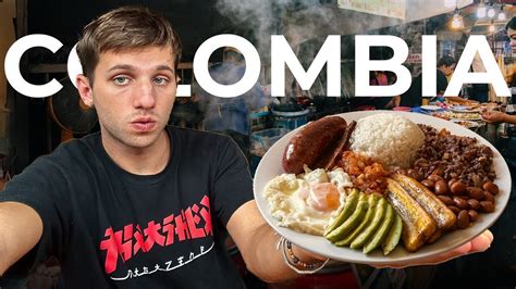 Probando Comida Tradicional En Colombia 🇨🇴 Youtube