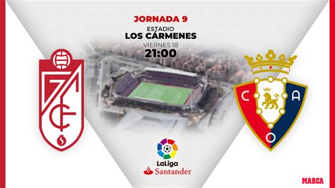 LaLiga Santander 2019 20 Granada Osasuna horario y dónde ver por