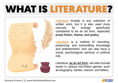 literature meaning  definition  literature