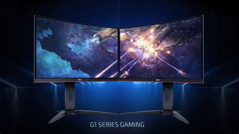 Aoc Apresenta G Series Monitores Gamer Curvos At Polegadas