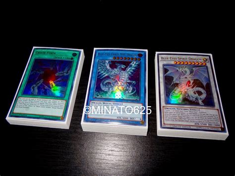 Yugioh Custom Designed Blue Eyes White Dragon Chaos MAX Deck Etsy