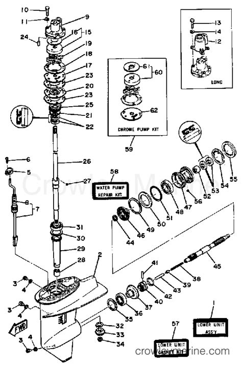 Lower Drive Outboard Hp Ln Crowley Marine