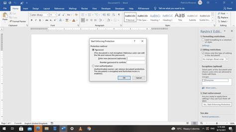 How To Restrict Editing In A Microsoft Word Document