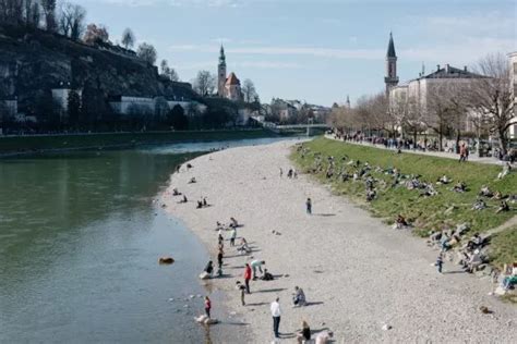 River Salzach in Salzburg, Austria | Free Stock Image - Barnimages