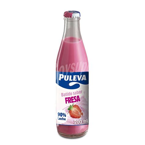 Puleva Batido De Fresa Sin Gluten Botella 200 Ml