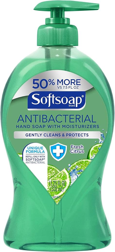 Softsoap Antibacterial Liquid Hand Soap Fresh Citrus 11 25 Fluid Ounce Beauty