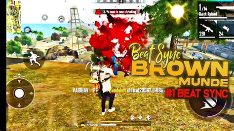 Brown Munde Beat Sync Montage Free Fire Headshot Montage Youtube