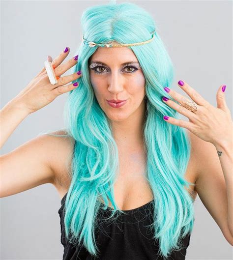 70 Halloween Makeup Ideas To Try This Year Pastel Blue Hair Blue