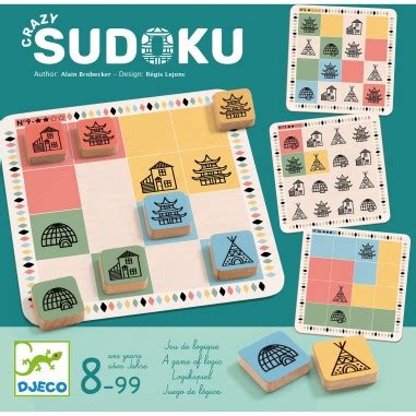 Jeu De Strat Gie Crazy Sudoku Djeco