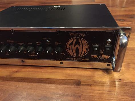 Swr Bass 750 Tube Preamp Hybrid Bass Guitar Head Usa Made Reverb