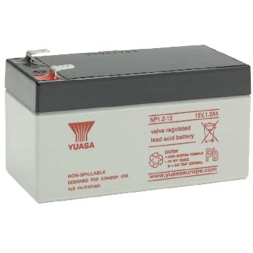 Batterie Np 12v 1 2ah 20 Par Boite Yuasa Matoselec