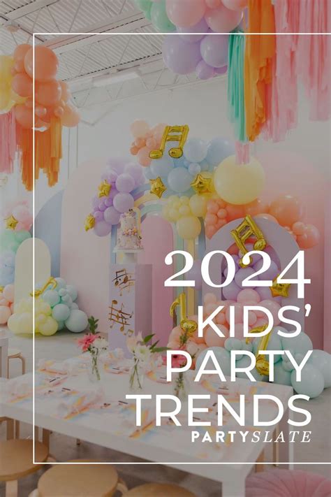 15 Kids’ Birthday Party Trends for 2024 | Kids birthday party ...