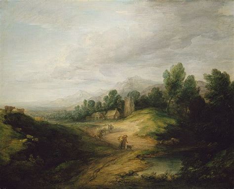 Thomas Gainsborough | Wooded Upland Landscape | The Metropolitan Museum ...