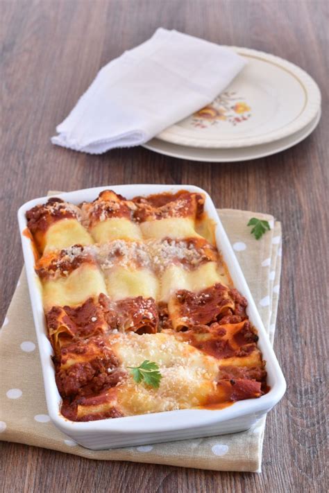 Cannelloni Ripieni Di Carne Al Forno Cannelloni Ripieni Di Carne