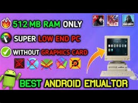 Best Low End Pc New Emulators Free Fire Gb Ram Gb Ram Low Pc