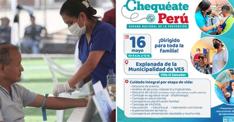 Lima sur inician campañas de salud en 5 distritos hasta el domingo