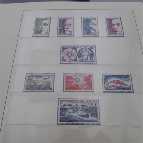 Collection Timbres De France Neufs En Album Lindner