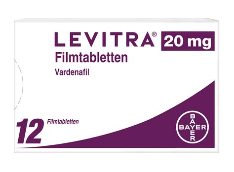 Levitra 20 Mg Filmtabletten Gelbe Liste