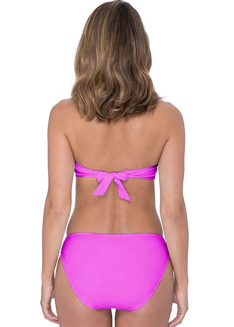 Gottex Profile Tutti Frutti Shirred Bandeau Bikini UK Swimwear