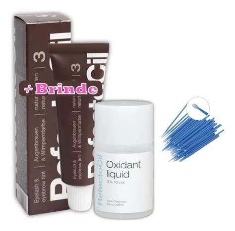 Kit Tinta Refectocil Tintura Oxidante Sobrancelha E C Lios Frete Gr Tis