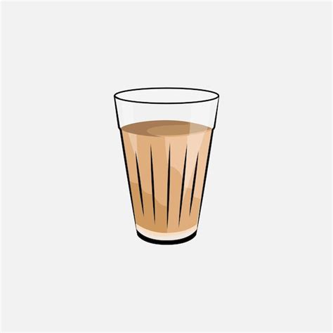 Premium Vector Indian Tea Cup Vector Isolated