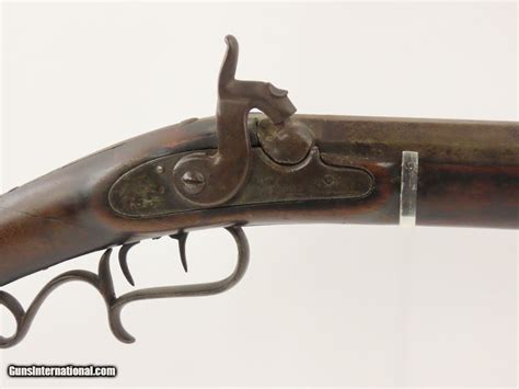 Lancaster County Pennsylvania Long Rifle By Dp Brown 1840s Antique 45cal From The Cradle Of