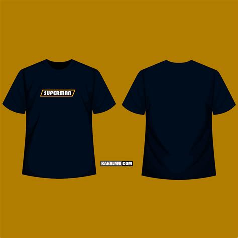 Mentahan Desain Kaos Distro Simple Keren Elegan Gratis Siap Pakai