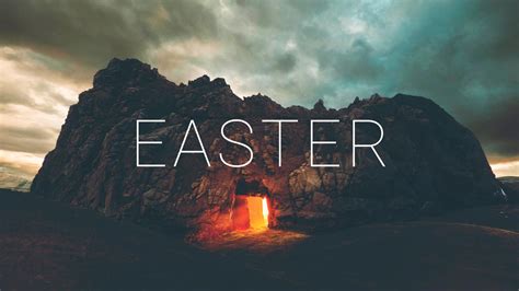 easter tomb church media drop