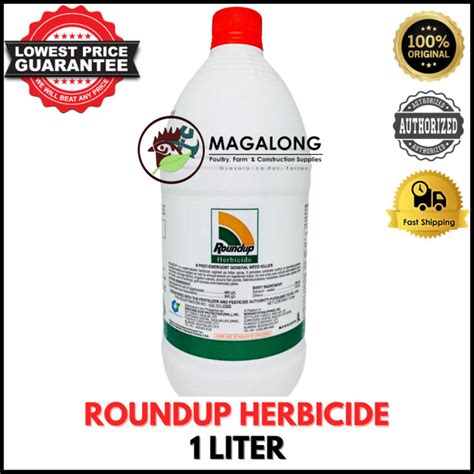 Roundup Herbicide Non Selective Glyphosate Herbicide Post Emergent