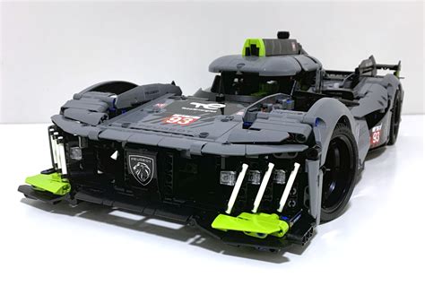 Review LEGO 42156 Peugeot 9X8 24H LeMans Hybrid Hypercar Jay S Brick