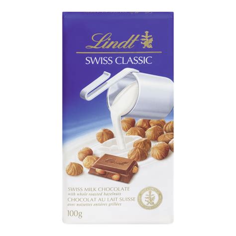 Lindt Classic Recipe Hazelnut Milk Chocolate Bar 4 4 Oz Instacart