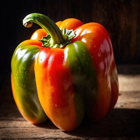 Premium Photo Bell Pepper Capsicum Sweet Pepper Fresh Raw Organic