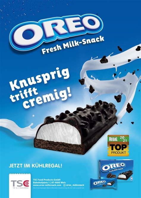 Oreo Fresh Milk Snack Top Produkt 2021 TSC The Chilled Snack Company