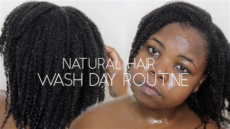 Simple Wash Day Routine For Hair Growth The Natural Way Youtube