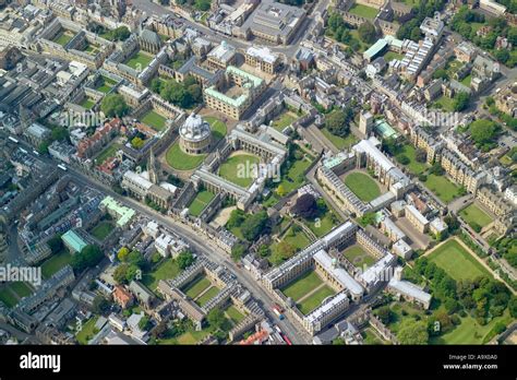 Aerial view of Oxford England Stock Photo - Alamy