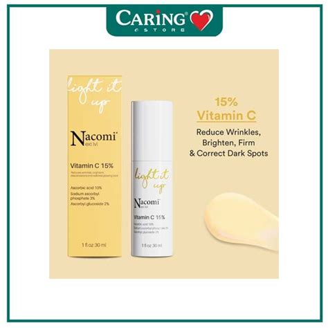 NACOMI NEXT LEVEL VITAMIN C 15 SERUM 30ML Caring Pharmacy Official