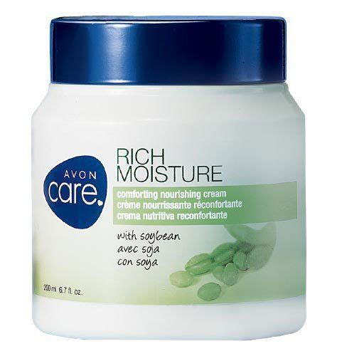 Avon Rich Moisture Comforting Nourishing Cream With Soybean Avon Skin