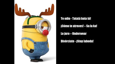 Los Minions Aprende Su Lenguaje Con Este Diccionario